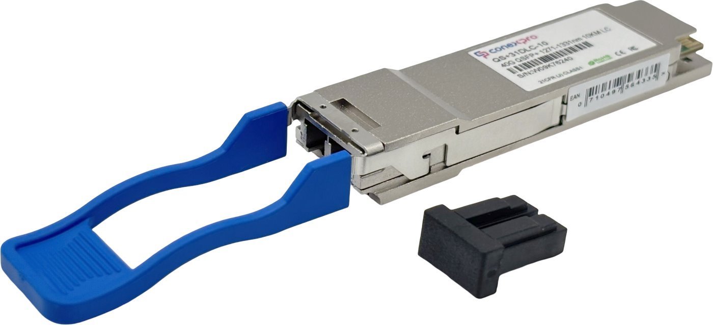 Conexpro 40G QSFP+ optical module, SM, 1310nm, 80km, 2x LC, CWDM, DDM