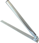 Antenna holder under the roof tile, length 55cm, height 40cm, d=35 mm, flexible