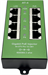 Conexpro Gigabit active PoE panel metal, 4 ports, 802.3af/at