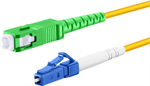 Conexpro fiber optic patch cord, LCupc/SCapc, Simplex, Singlemode 9/125, 5m
