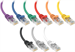 Conexpro patch cable UTP, CAT5e, 0.25m, red