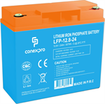 Conexpro battery LiFePO4, 12.8V, 24Ah, Smart BMS, Bluetooth