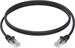 Conexpro patch cable UTP, CAT5e, 0.25m, economy, black