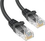 Conexpro patch cable UTP, CAT6, 1m, black