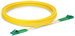 Conexpro fiber optic patch cord, LCapc/LCapc, Duplex, Singlemode 9/125, 1m