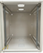 Conexpro networking cabinet 19" 12U/600mm, FLAT PACK, glass door