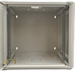 Conexpro networking cabinet 19" 9U/400mm, FLAT PACK, glass door