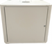 Conexpro networking cabinet 19" 9U/400mm, FLAT PACK, metal door