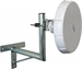 Wall-mounted antenna bracket "L", length 35cm, height 30cm, diameter 42mm, T-base and brace