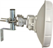 Wall-mounted antenna bracket "L", length 10cm, height 12cm, diameter 32mm