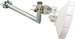 Antenna mast mounted holder "L", lenght 50cm, height 20cm, diameter 42mm, U-Bolt 100mm