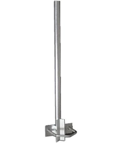 Mast extension, height 120cm, diameter 42mm, U-Bolt 100mm