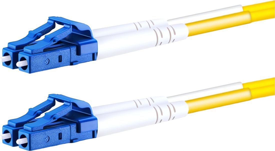 Conexpro fiber optic patch cord, LCupc/LCupc, Duplex, Singlemode 9/125, 50m