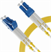 Conexpro fiber optic patch cord, LCupc/LCupc, Duplex, Singlemode 9/125, 50m